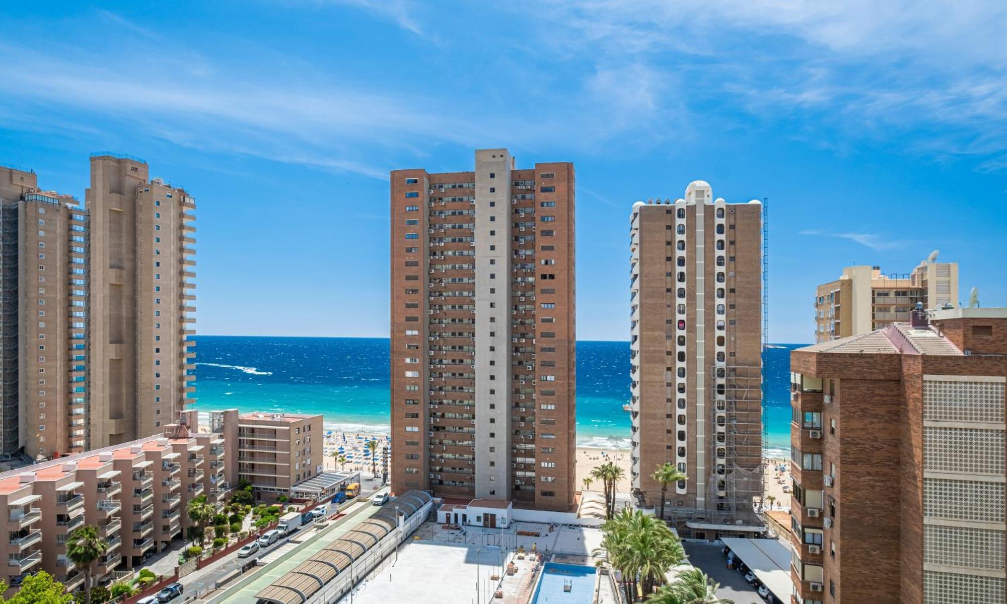 Los Caballos 12-C Levante Beach Бенідорм Екстер'єр фото